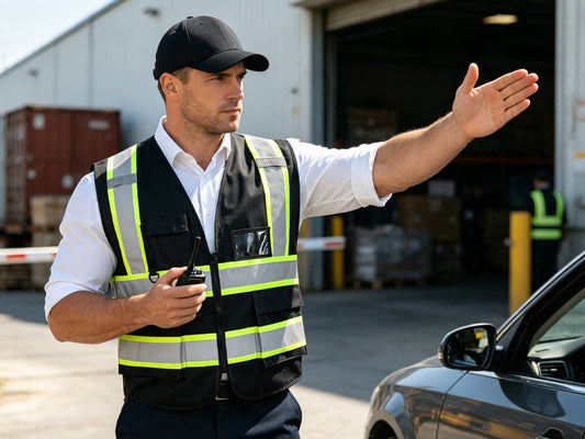 Black Reflective Safety Vest: Premium Safety With Modern Aesthetics