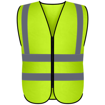 Shmimy Custom Logo Class 2 Reflective Safety Vest, ANSI/ISEA Standards Compliant