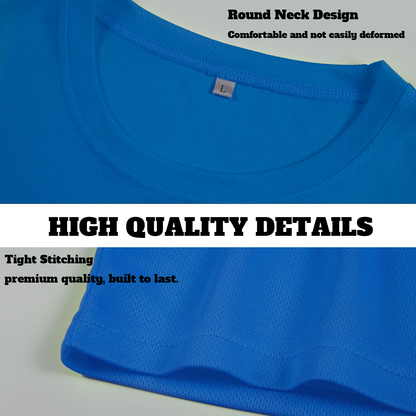 Shmimy Custom Men’s Dry Fit Workout Shirts Moisture Wicking Short Sleeve Athletic Work T-Shirts