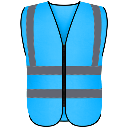 Shmimy Custom Logo Class 2 Reflective Safety Vest, ANSI/ISEA Standards Compliant
