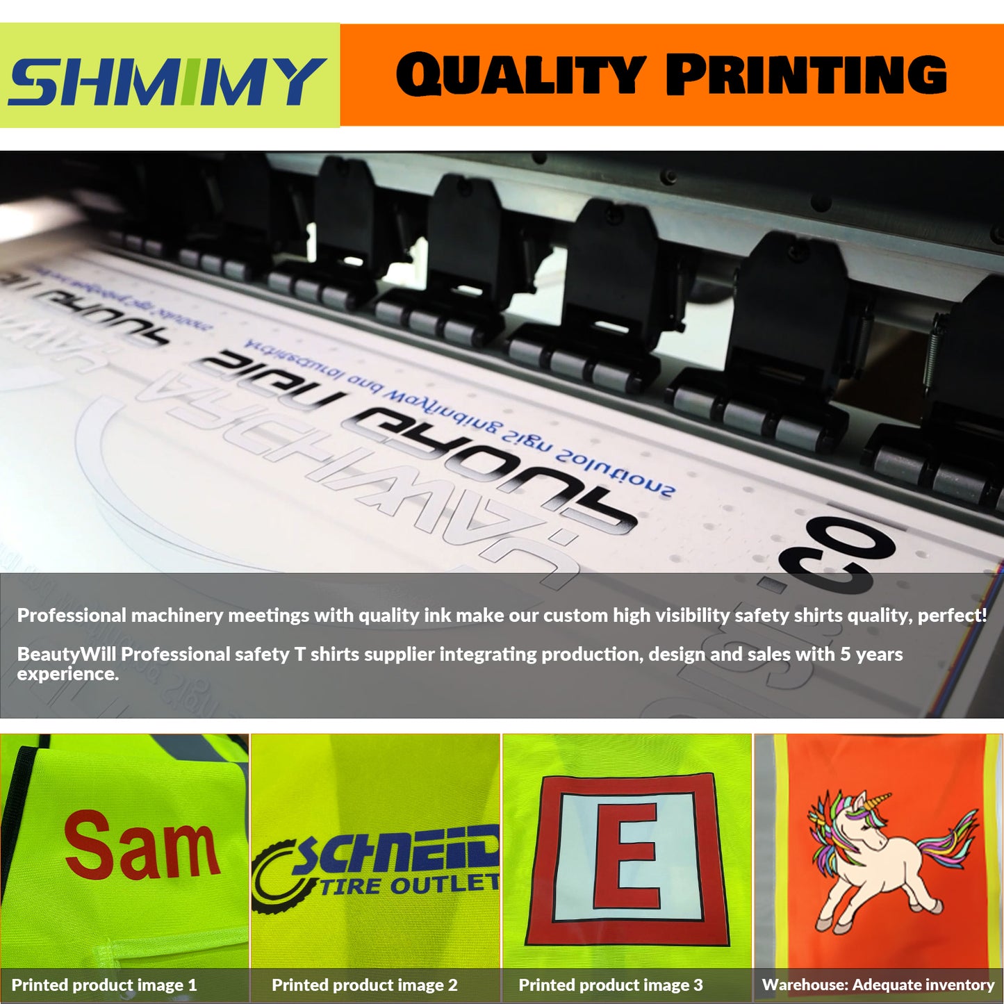 Shmimy Custom Logo High Visibility Safety Shirts, ANSI Class 3 Reflective Work Shirts Long Sleeve Crewneck T-Shirt