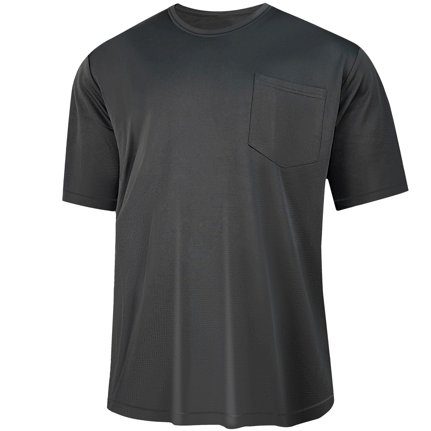 Shmimy Custom Shirt With Pocket, Custom Shirts Men Workout Shirts Dry Fit Moisture Wicking Short Sleeve Athletic Work T-Shirts