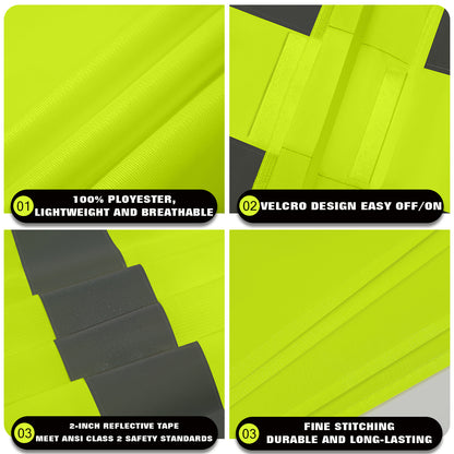 Custom safety vest customize hi vis vest reflective vest with logo