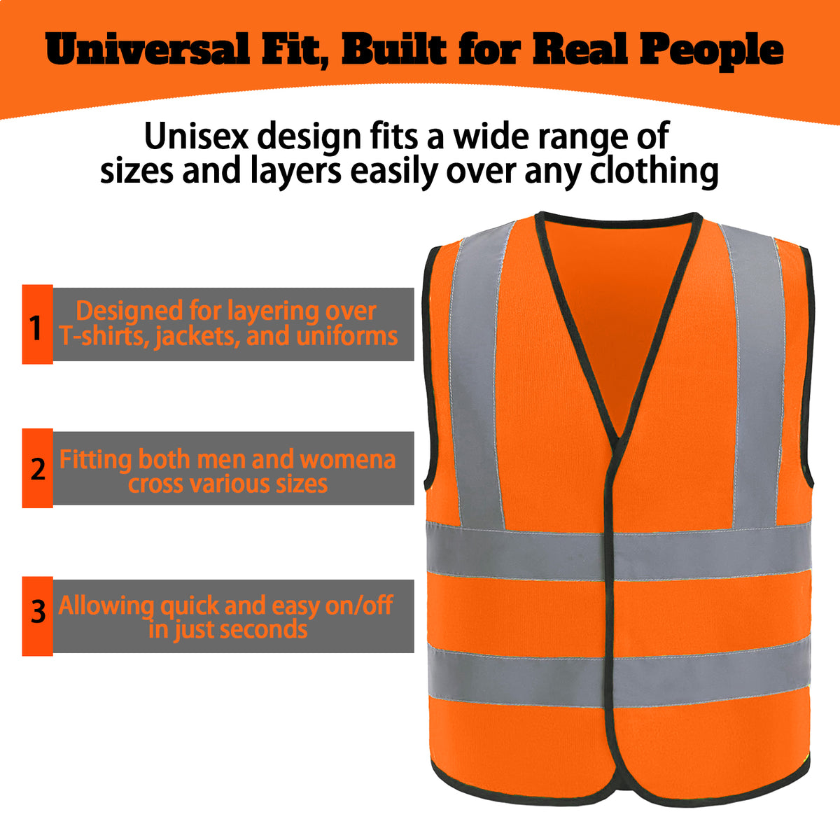 Custom safety vest customize hi vis vest reflective vest with logo