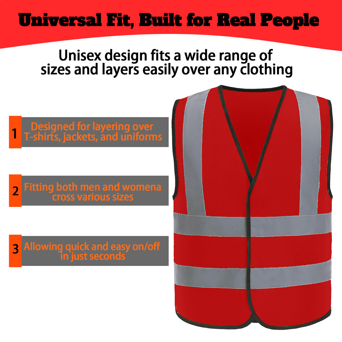 Custom safety vest customize hi vis vest reflective vest with logo