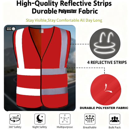 Custom safety vest customize hi vis vest reflective vest with logo