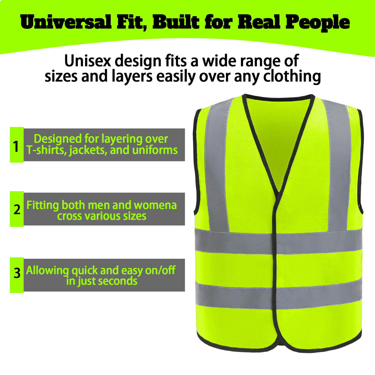 Custom safety vest customize hi vis vest reflective vest with logo