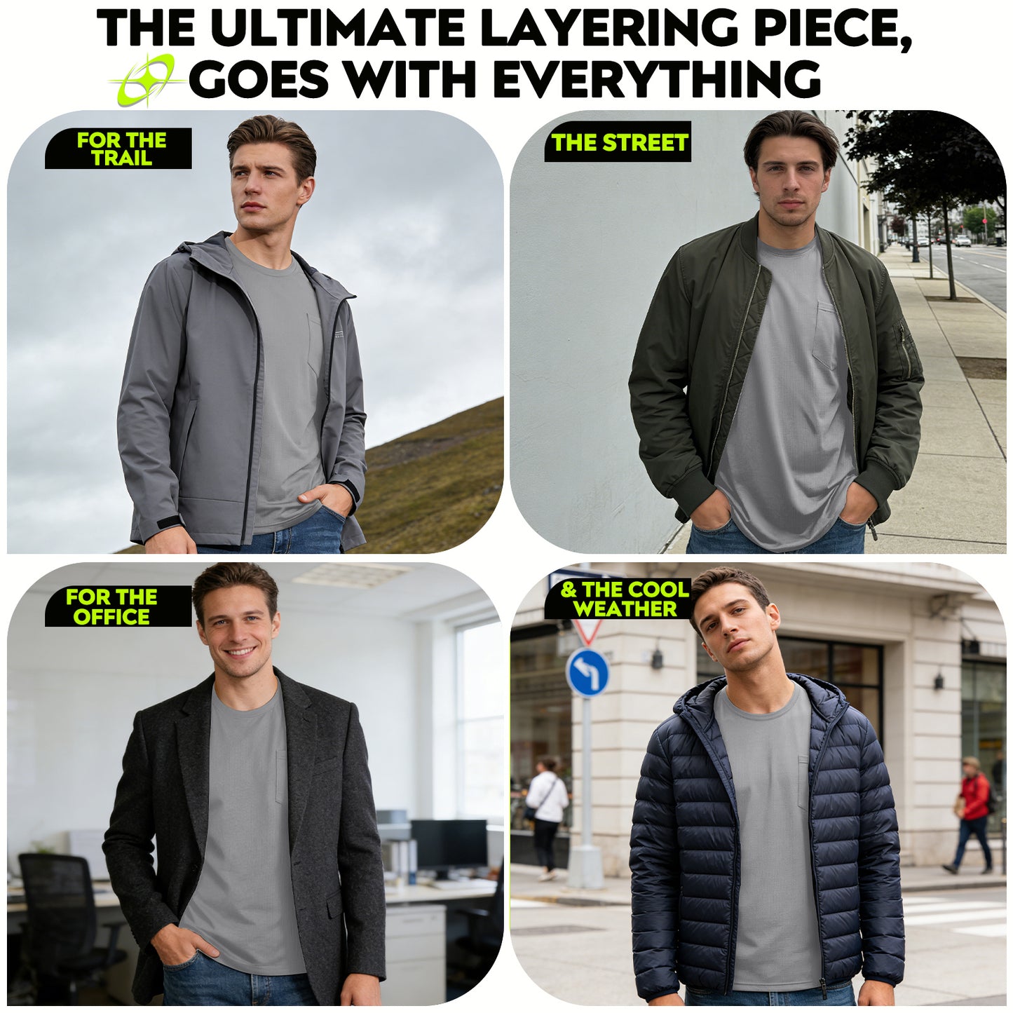 Shmimy Custom Shirt With Pocket, Custom Shirts Men Workout Shirts Dry Fit Moisture Wicking Short Sleeve Athletic Work T-Shirts
